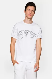 Lancerto, Koszulka męska Alfred, Biały, rozm. 3XL - Koszulki męskie - miniaturka - grafika 1