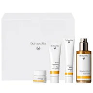 Toniki i hydrolaty do twarzy - Dr. Hauschka Beautiful Face zestaw tonik odświeżający 100ml + krem na dzień 30ml + balsam oczyszczający 75ml + balsam do ust 4.5ml - miniaturka - grafika 1