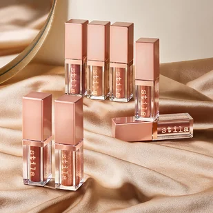 Stila Shimmer and Glow Liquid Eye Shadow - płynny cień do oczu Cloud - Cienie do powiek - miniaturka - grafika 9