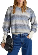 Swetry damskie - Pepe Jeans Sweter damski Edith, Wielobarwny (Multi), XL - miniaturka - grafika 1
