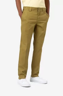 Dickies spodnie 872 Work Pant Rec męskie kolor zielony dopasowane DK0A4XK8KHK-KHAKI - Spodnie męskie - miniaturka - grafika 1