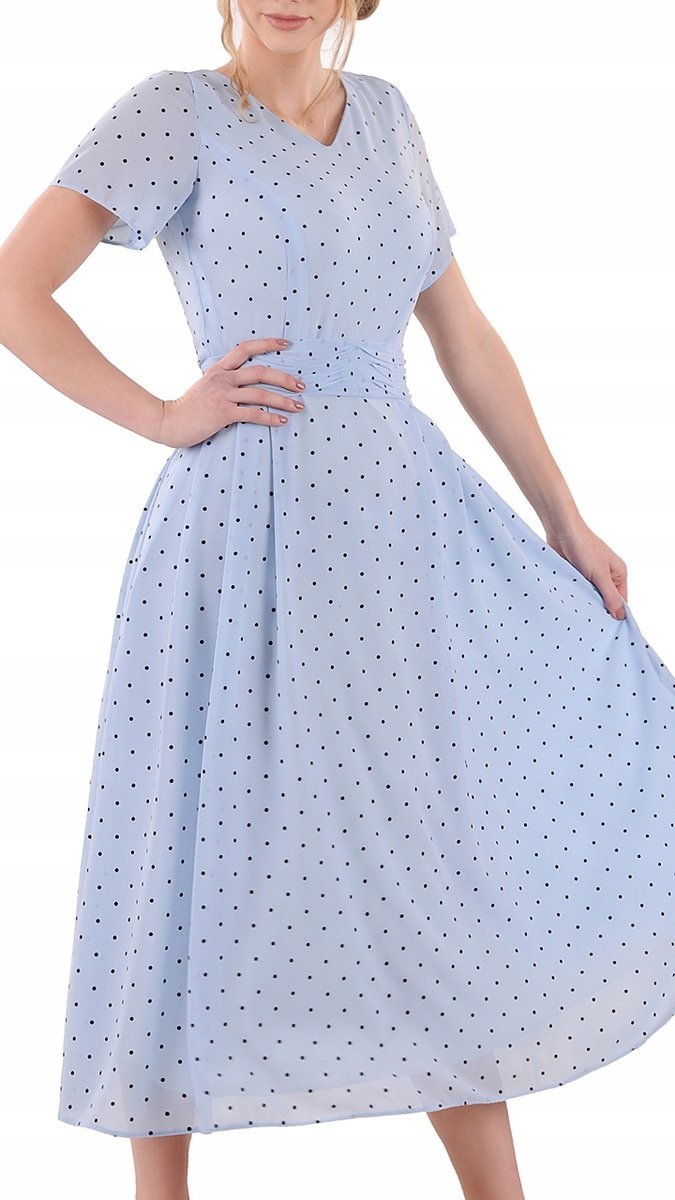 Sukienka Elena 38 letnia damska na wesele elegancka na komunie wizytowa