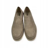 Mokasyny męskie - Mokasyny męskie zamszowe Old Money 41 - miniaturka - grafika 1