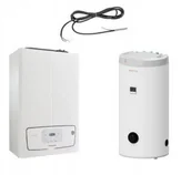 Piece i kotły grzewcze - Immergas Pakiet 1-fun.kondens. wersja standard - kocioł TERA 24 + zasobnik UBS160V3 - miniaturka - grafika 1