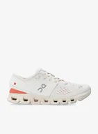Buty trekkingowe damskie - Buty outdoor damskie On Running Cloud X 4 - ivory/salmon - miniaturka - grafika 1