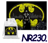 Puzzle - PUZZLE 120 EL. UKŁADANKA PREZENT BATMAN AVENGERS+ WORECZEK Z NADRUKIEM - miniaturka - grafika 1