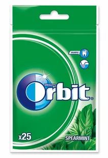 Orbit SPEARMINT - 25 DRAŻETEK - Gumy do żucia, lizaki, dropsy - miniaturka - grafika 1