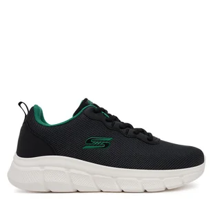 Sneakersy Skechers Bobs B Flex-Icy Edge 118109/BLK Czarny - Sneakersy męskie - miniaturka - grafika 1