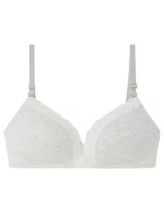 Women'secret Lovely Biustonosz 'Maternity' bawełna Szary, Średni szary, 90C - Biustonosze - miniaturka - grafika 1