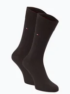 Skarpetki męskie - Tommy Hilfiger Skarpety pakowane po 2 szt. Mężczyźni Bawełna brązowy jednolity, 43-46 - miniaturka - grafika 1