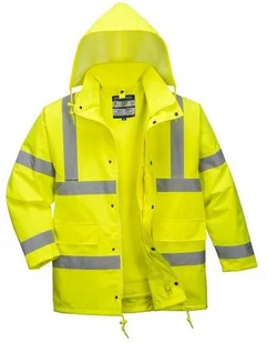 PORTWEST S468 KURTKA OSTRZEGAWCZA 4 W 1; ŻÓŁTY - Odzież robocza PORTWEST S468 KURTKA OSTRZEGAWCZA 4 W 1; ŻÓŁTY - Odzież robocza - miniaturka - grafika 1