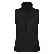 Kamizelki damskie - Regatta Professional Damska Kamizelka Softshell Flux Czarny, Rozmiar: 36 - miniaturka - grafika 1