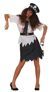 STRÓJ POLICJANTKA ZOMBIE HALLOWEEN-L - Stroje karnawałowe - miniaturka - grafika 1