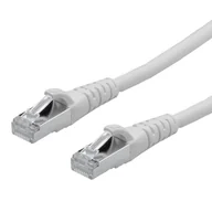 Kable miedziane - ROLINE S/FTP Patch Cord Cat.6, halogen-free, grey 1 m kabel sieciowy Szary 21.15.1831 - miniaturka - grafika 1
