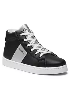 Buty dla dziewczynek - Guess Sneakersy FJLUH8 ELE12 Czarny - grafika 1