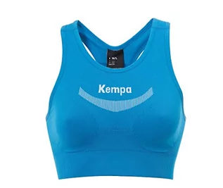 Koszulki i topy damskie - Kempa Kempa Odzież dla dorosłych Teamsport Attitude Pro Top damska stoper treningowy, niebieska/biały, XS/S 200209902 - grafika 1