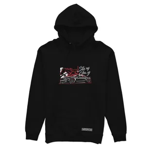 Czarna bluza z kapturem FORD Mustang Stang Gang-XL - Odzież do sportów motorowych - miniaturka - grafika 1