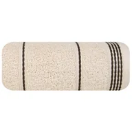 Ręczniki - Euro Firany Ręcznik Euro Kol. Mira 03 - 500 GSM Beż1 50x90 1216502 - miniaturka - grafika 1