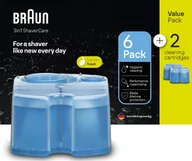 Akcesoria i części do maszynek do golenia - Braun CCR 6+2 Rasierer-Reinigungsstation Nachfüllkartuschen 6+2-Promopack 241595 - miniaturka - grafika 1