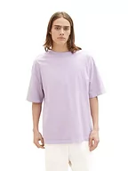 Koszulki męskie - TOM TAILOR Denim Męski t-shirt 1035923, 31042-fioletowy Vibe, XXL, 31042 - Lilac Vibe, XXL - miniaturka - grafika 1