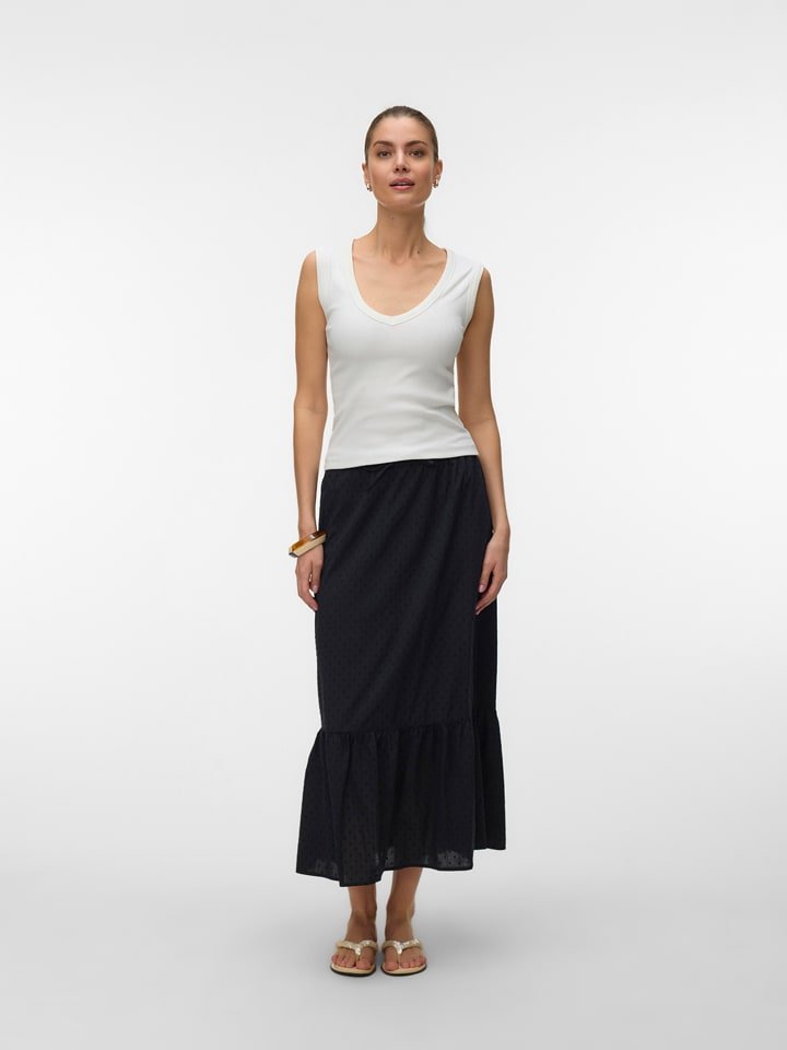 Vero Moda Spódnica w kolorze czarnym