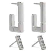 Kolczyki - Kolczyki Calvin Klein 35000459 Srebrny - miniaturka - grafika 1