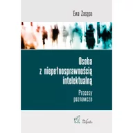 Książki medyczne - Osoba z niepełnosprawnością intelektualną - Ewa Zasępa - miniaturka - grafika 1