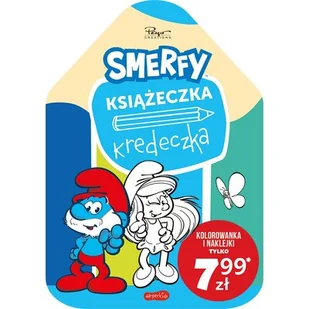 smerfy. książeczka kredeczka - Baśnie, bajki, legendy - miniaturka - grafika 1