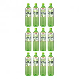 Okf Napój z cząstkami aloesu Farmers Aloe Vera Zgrzewka 12 x 1.5 l - Soki i napoje niegazowane - miniaturka - grafika 1