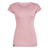 Koszulki i topy damskie - Salewa Puez Melange Dry T-shirt damski, zephyr melanż, XS, Zephyr Melange, XS - miniaturka - grafika 1