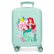 Walizki - Joumma Disney Princess Celebration Walizka kabinowa niebieska 33 x 50 x 20 cm sztywny ABS zamek szyfrowy z boku 28,4 L 2 kg 4 koła podwójny bagaż ręczny, Niebieski, walizka kabinowa - miniaturka - grafika 1