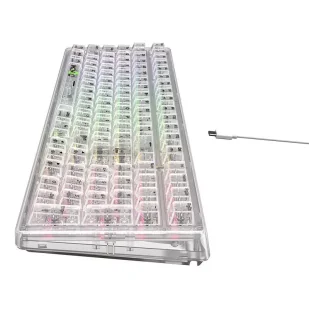 Klawiatura mechaniczna gamingowa Havit KB875L Przezroczysta - Zestawy myszka + klawiatura - miniaturka - grafika 6