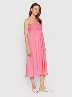 Sukienki - Glamorous Sukienka codzienna CK6606 Różowy Regular Fit - grafika 1