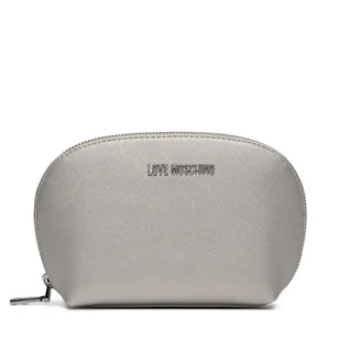 Kosmetyczka LOVE MOSCHINO JC5353PP4IK2390B Srebrny - Kosmetyczki, organizery i kuferki - miniaturka - grafika 1