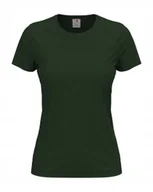 Koszulki i topy damskie - Koszulka damska T-shirt damski ST2600 Stedman Bottle Green DUŻY ROZMIAR 3XL - miniaturka - grafika 1