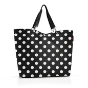 Torebki damskie - Torba Shopper Xl, Dots White, Reisenthel - miniaturka - grafika 1