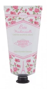 Rose Institut Karite Institut Karite Light Hand Cream Mademoiselle krem do rąk 75 ml - Kremy i maski do rąk - miniaturka - grafika 1