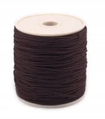 Półfabrykaty do biżuterii - Sznurek jubilerski woskowany, wzmocniony 0,5mm x 100m - miniaturka - grafika 1