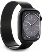 Akcesoria do smartwatchy - Pasek do Apple Watch 44 45mm Puro Milanese - czarny - miniaturka - grafika 1