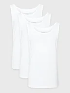 Koszulki męskie - Boss Komplet 3 tank topów 50475278 Biały Regular Fit - miniaturka - grafika 1