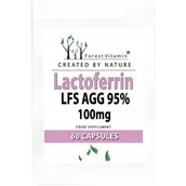 Witaminy i minerały dla sportowców - FOREST VITAMIN Lactoferrin LFS AGG 95% 100mg 60caps - miniaturka - grafika 1
