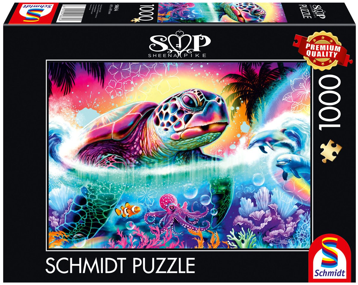 Schmidt, Puzzle PQ SHEENA PIKE Żółw, 1000 el.