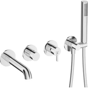 Bateria wannowa podtynkowa DEANTE Silia BQS 018P Chrom - Baterie wannowe i prysznicowe - miniaturka - grafika 1