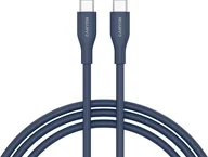 Kable USB - CANYON Kabel CC60SC10 C-C 60W 1m Silikonowy Granatowy - miniaturka - grafika 1