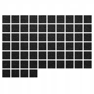 Dekoratorstwo - Samoprzylepne Podkładki Filcowe 1,5x1,5cm 64 Sztuki Pod Meble - miniaturka - grafika 1