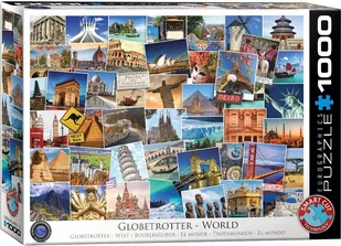 Eurographics Puzzle 2000 Globetrotter World 8220-5480 - - Puzzle - miniaturka - grafika 1