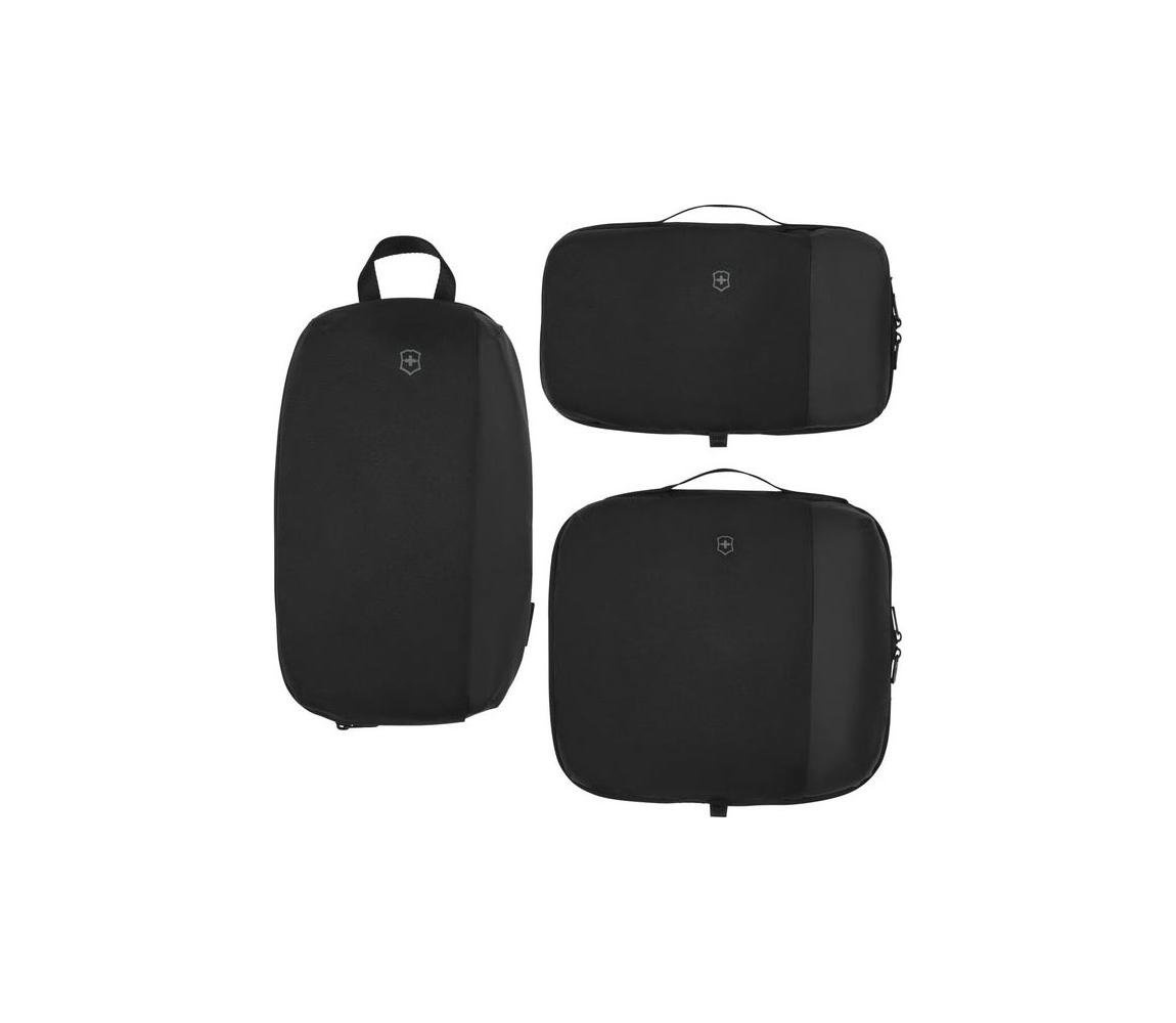 Victorinox - Zestaw podróżnych organizerów Travel Essentials 3 szt. czarny