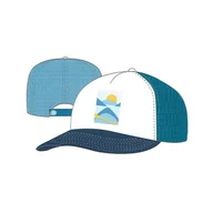 Czapki i chusty sportowe męskie - Czapka z daszkiem Buff Trucker Cap EPM 2022 blue - miniaturka - grafika 1