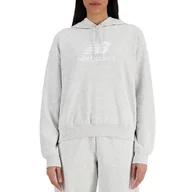 Bluzy sportowe damskie - Bluza New Balance WT41504AHH - szara - miniaturka - grafika 1