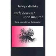 Eseje - Unde bonum$580 unde malum$581 - dostępny od ręki, wysyłka od 2,99 - miniaturka - grafika 1